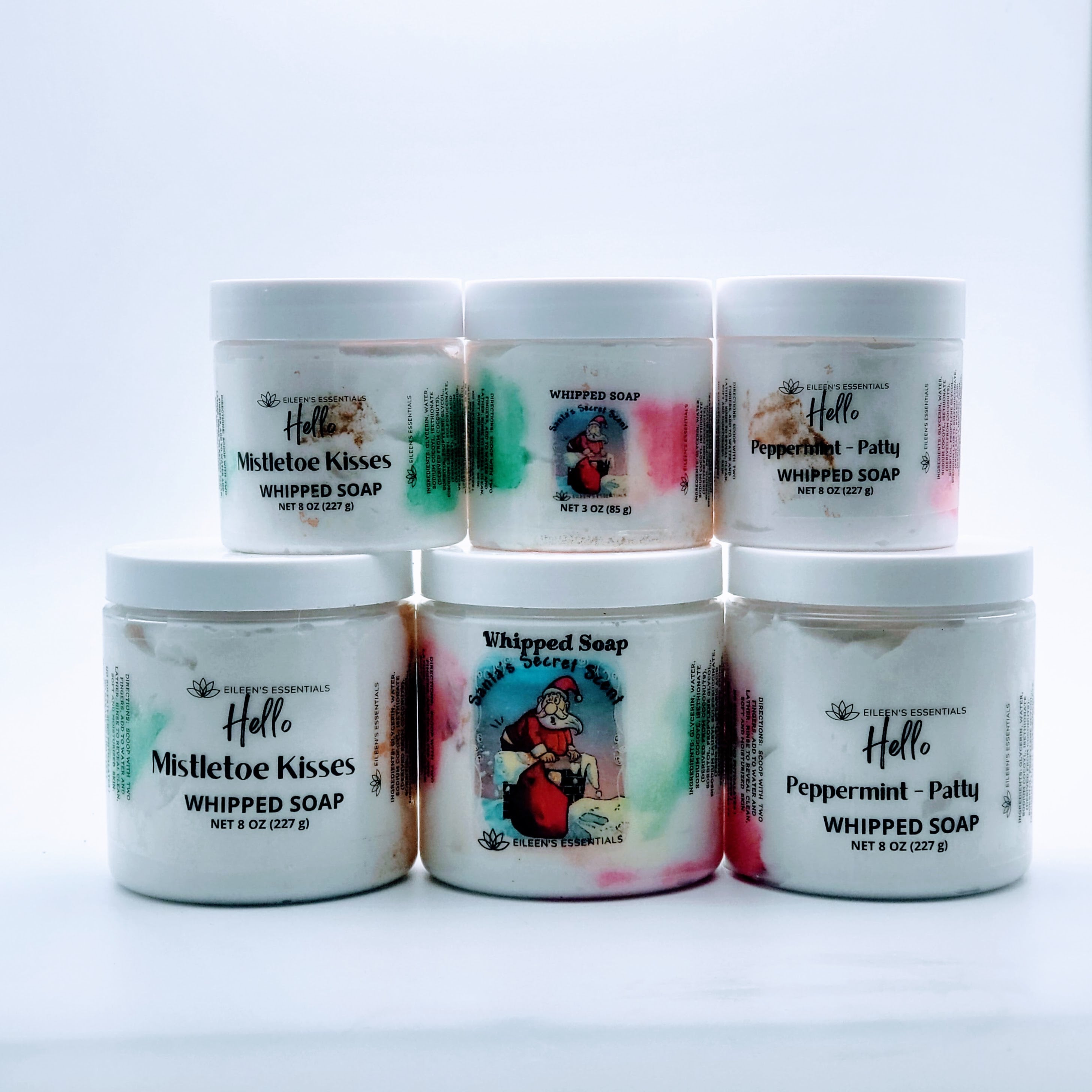 - LIMITED EDITION - Holiday Whipped Soaps