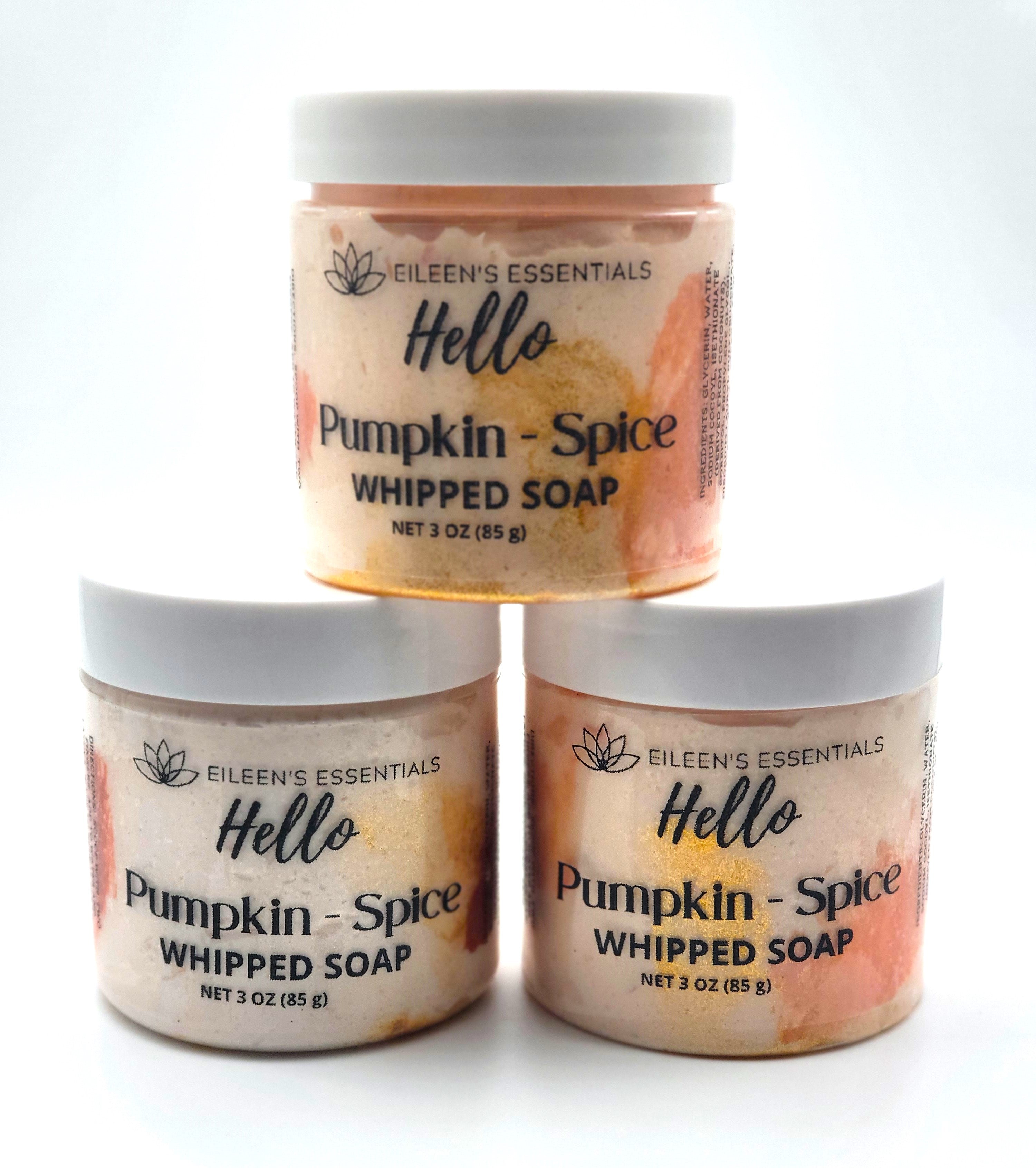 "Hello Pumpkin-Spice" Whipped Soap - Limited Edition