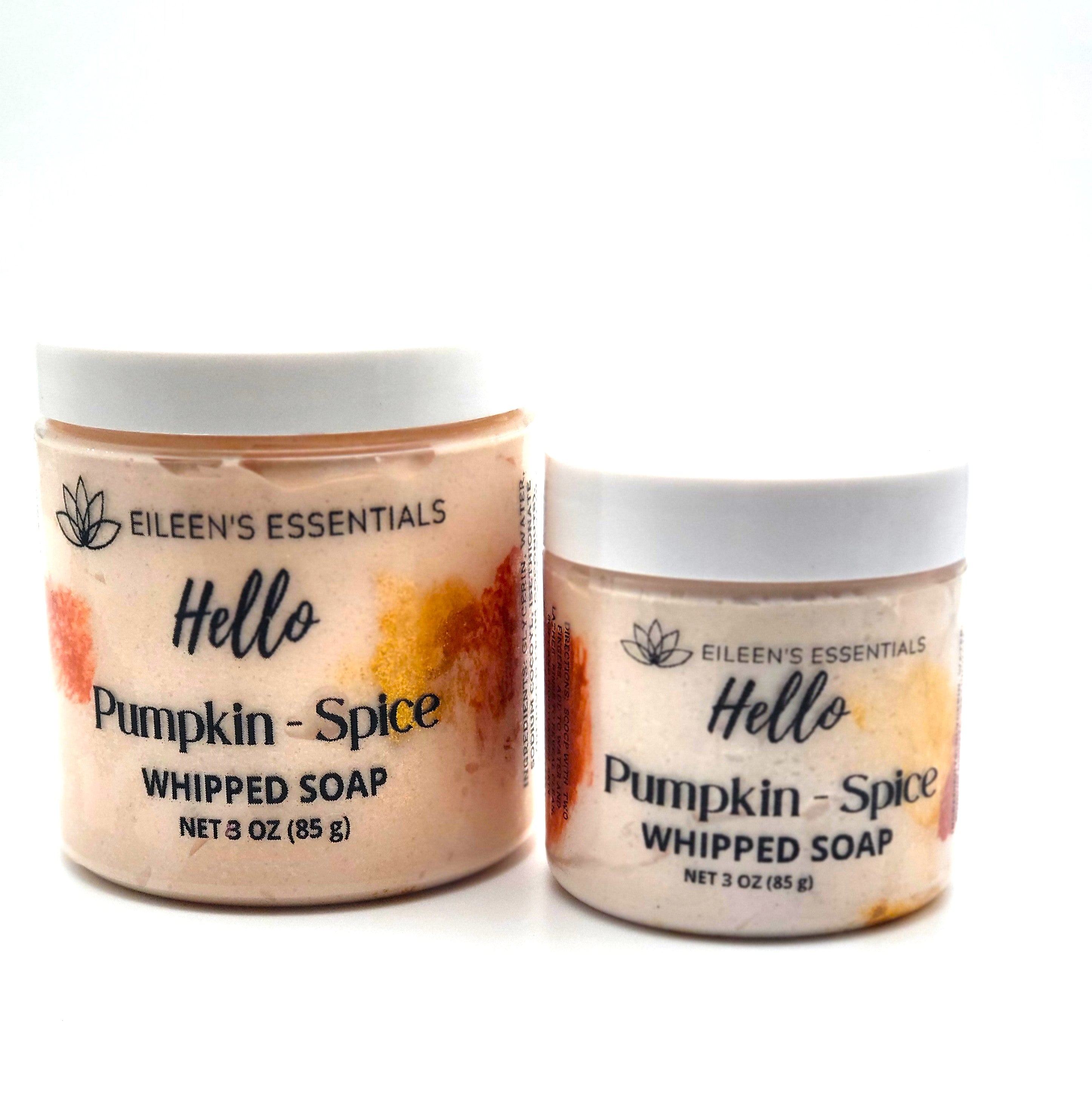"Hello Pumpkin-Spice" Whipped Soap - Limited Edition