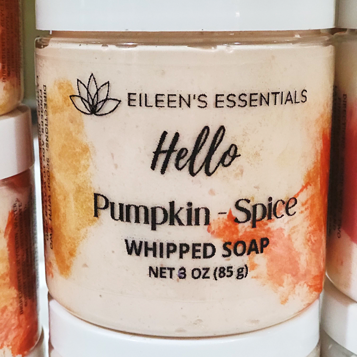 "Hello Pumpkin-Spice" Whipped Soap - Limited Edition