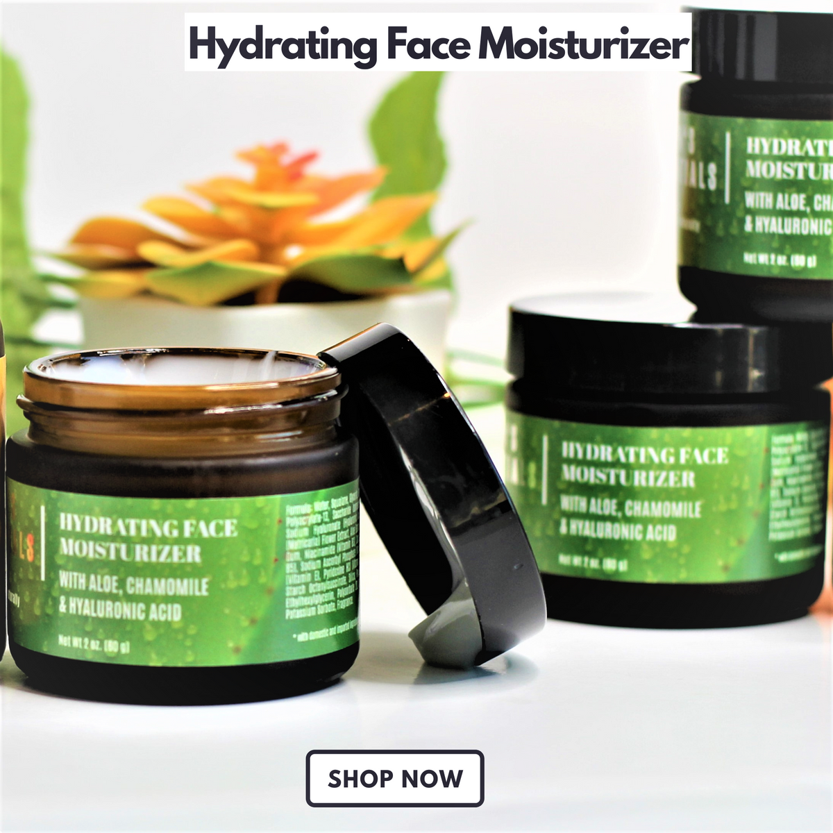 Hydrating Face Moisturizer with Hyaluronic Acid