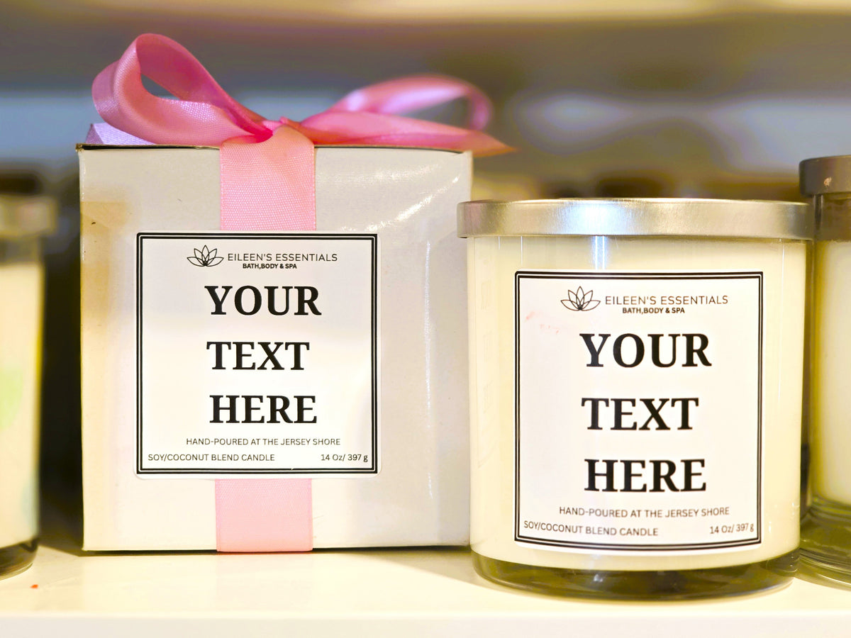 Customizable Luxury Candles; Your Brand, Your Scent, Your Story