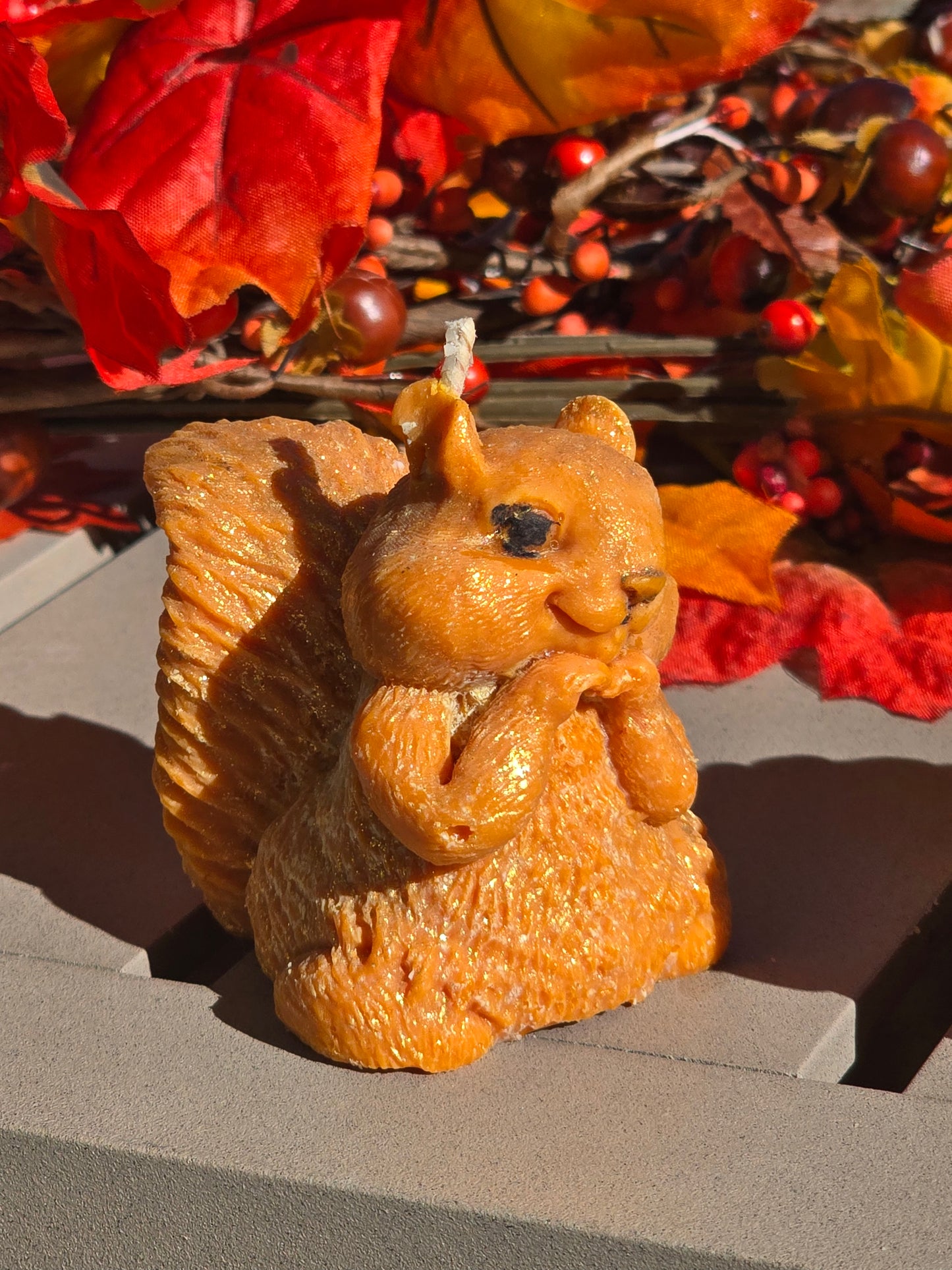 Squirrel Candle