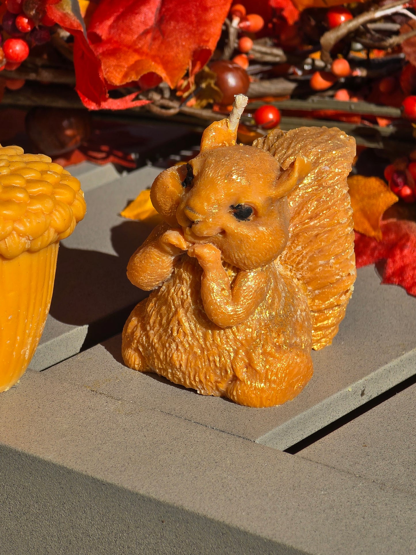 Squirrel Candle