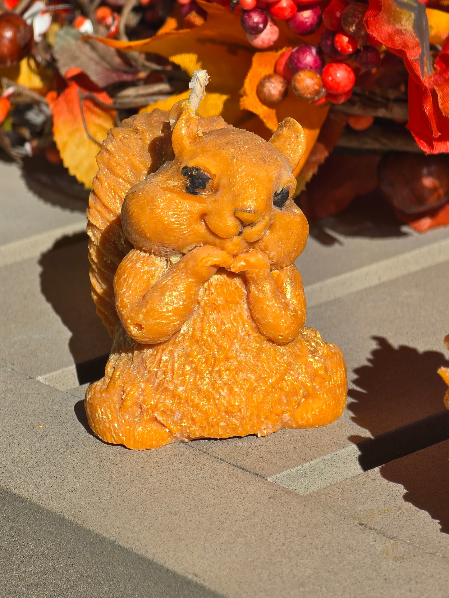 Squirrel Candle