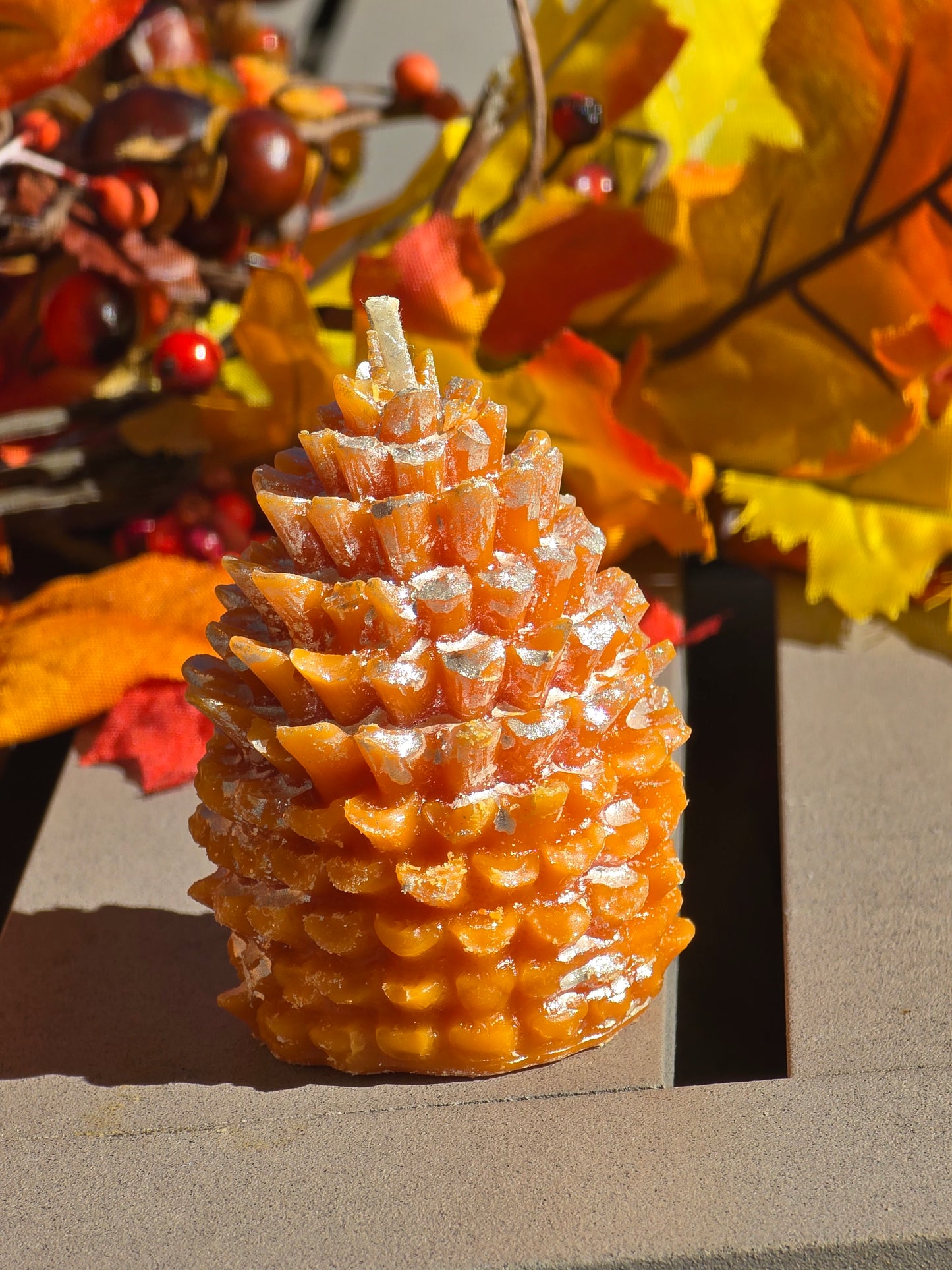 Squirrel and his Nut (Acorn/Pinecone) Candles