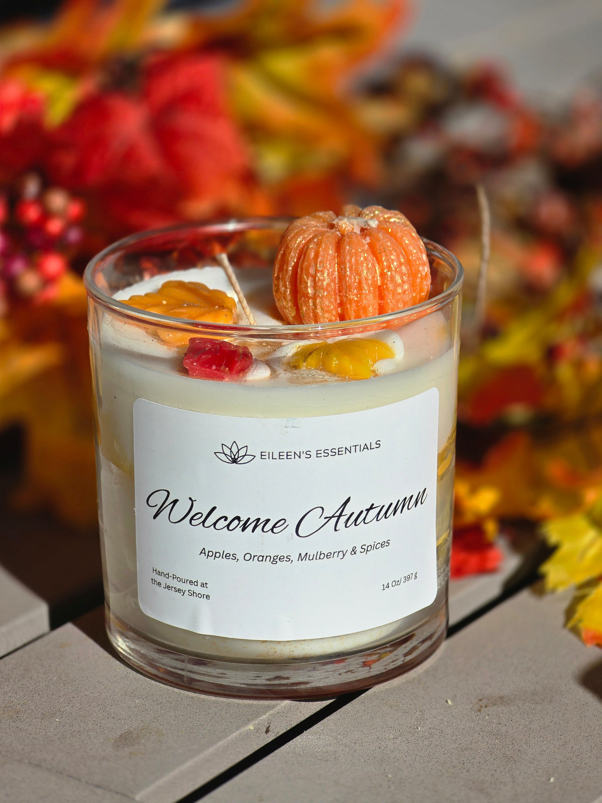 Welcome Autumn Soy-Coconut Candle