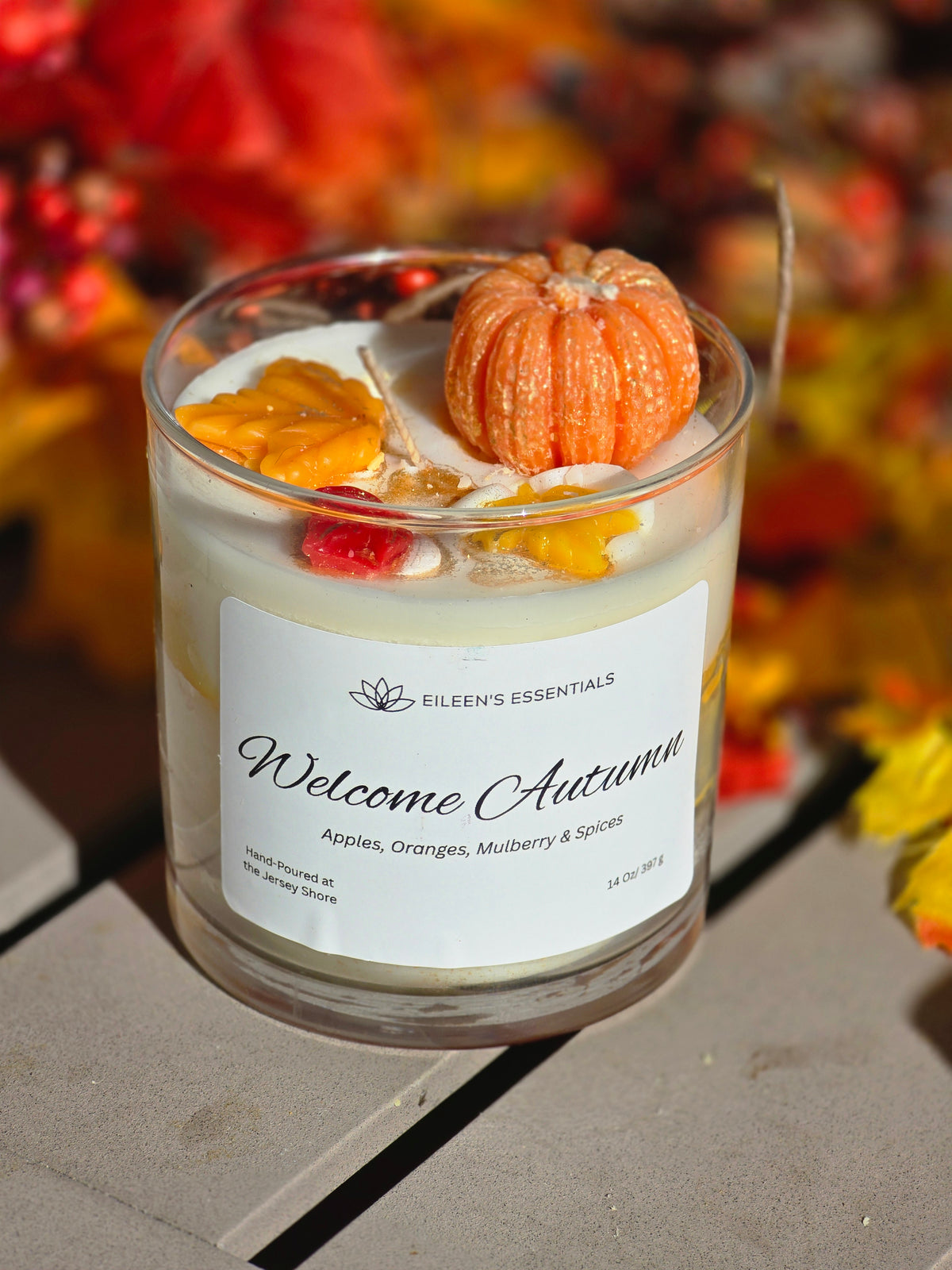 Welcome Autumn Soy-Coconut Candle