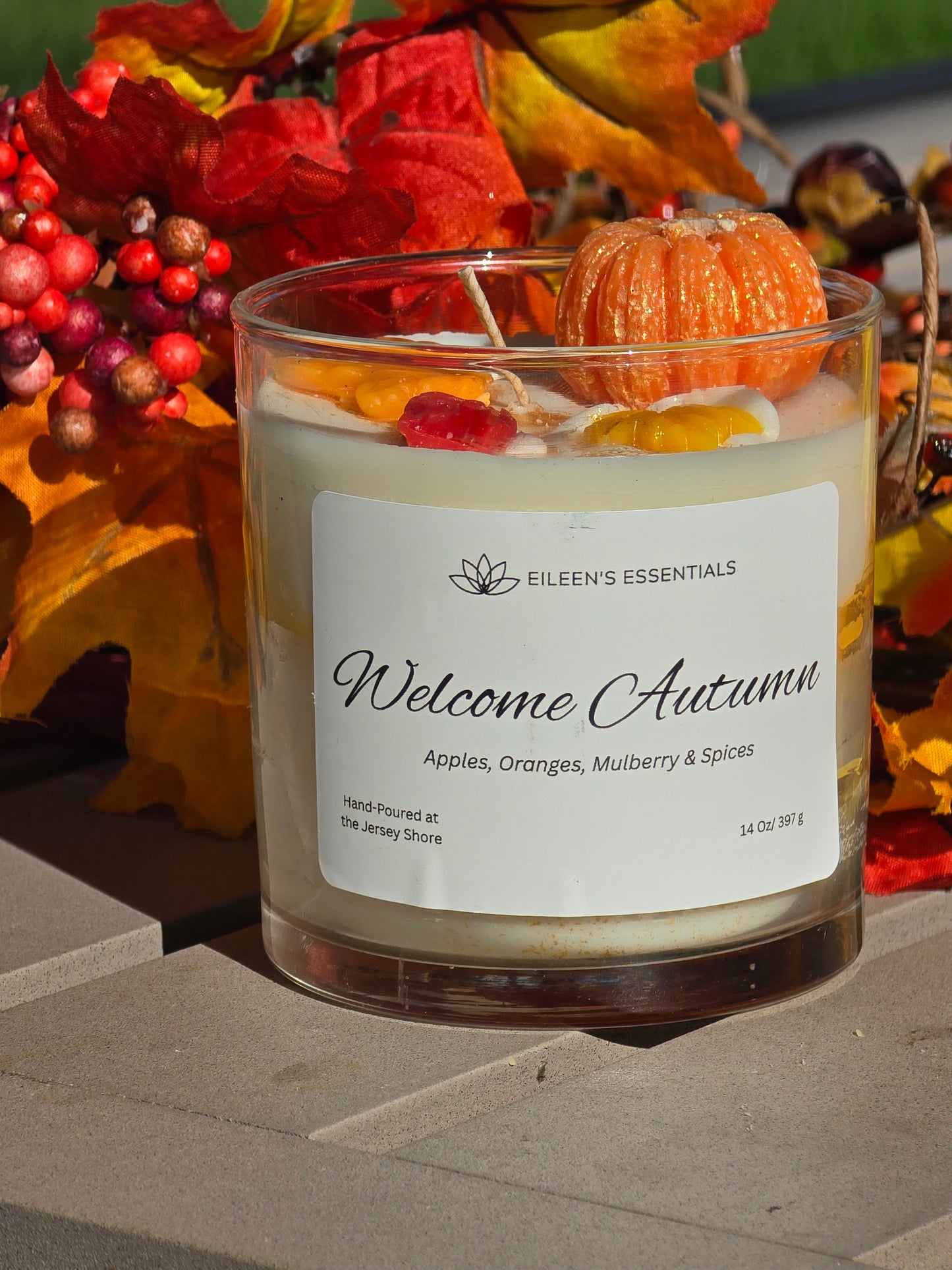 Welcome Autumn Soy-Coconut Candle