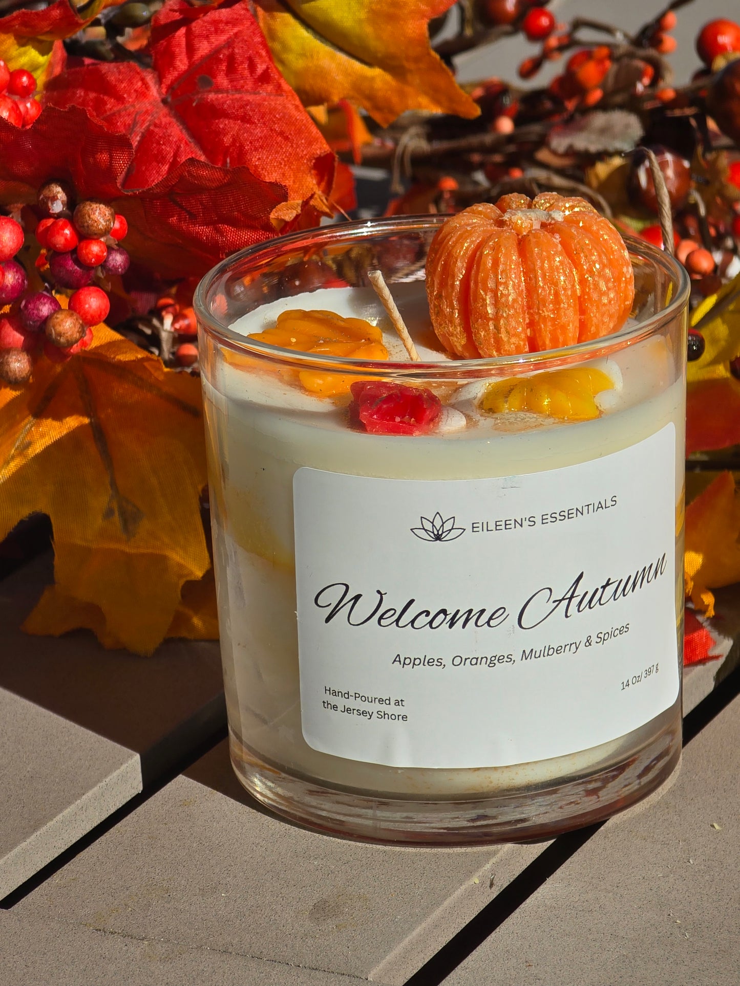 Welcome Autumn Soy-Coconut Candle