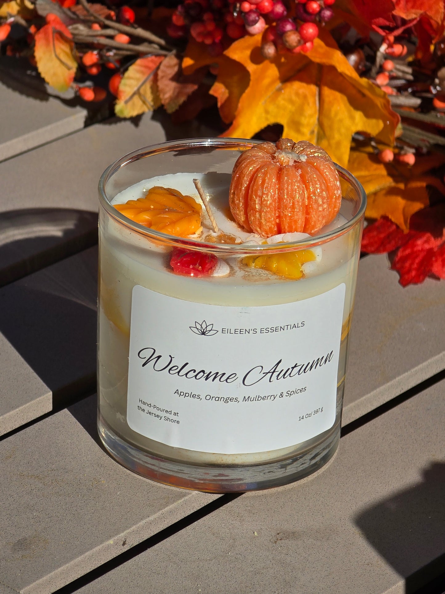 Welcome Autumn Soy-Coconut Candle