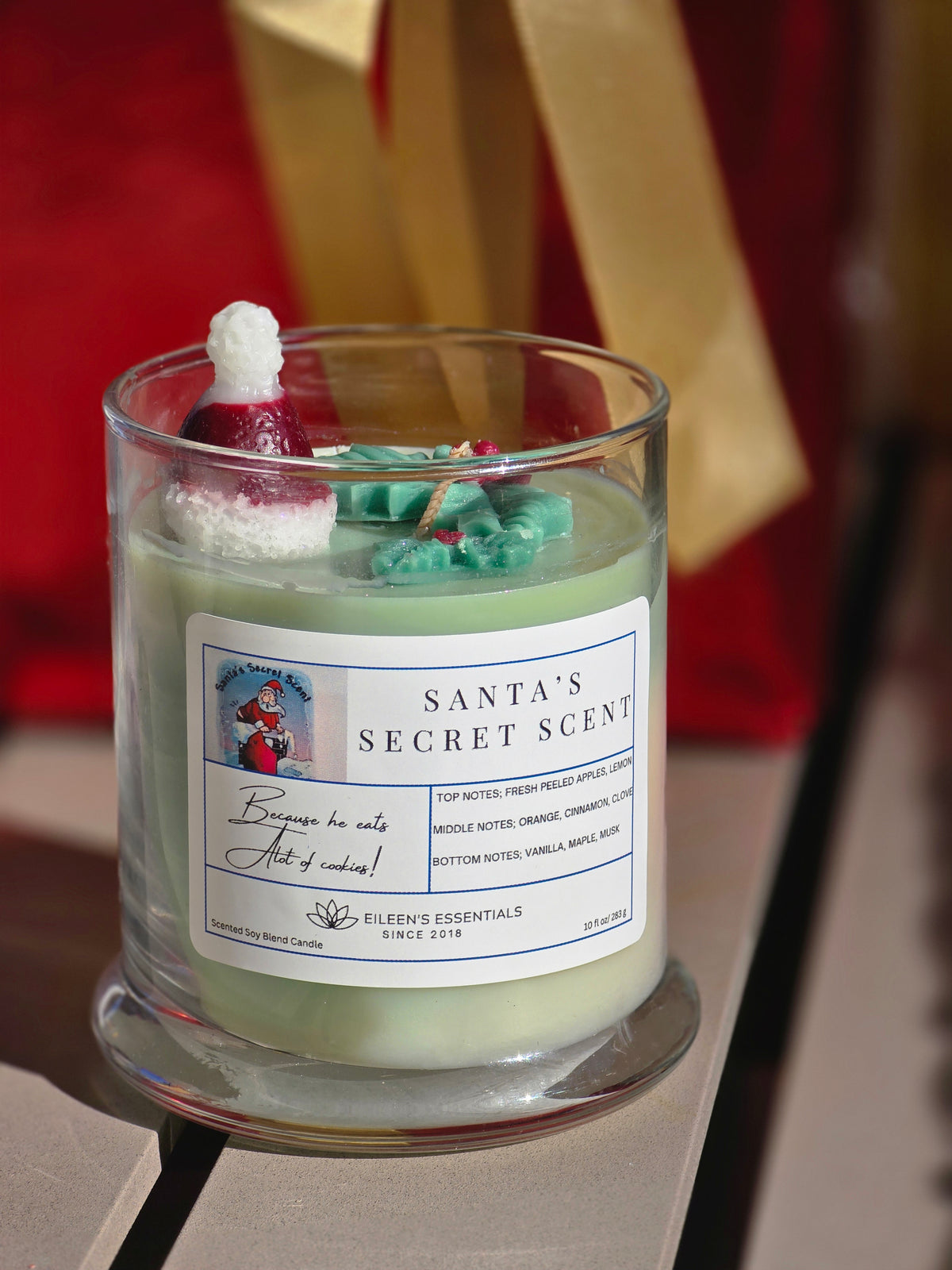Santa's Secret Scent Soy-Coconut Candle
