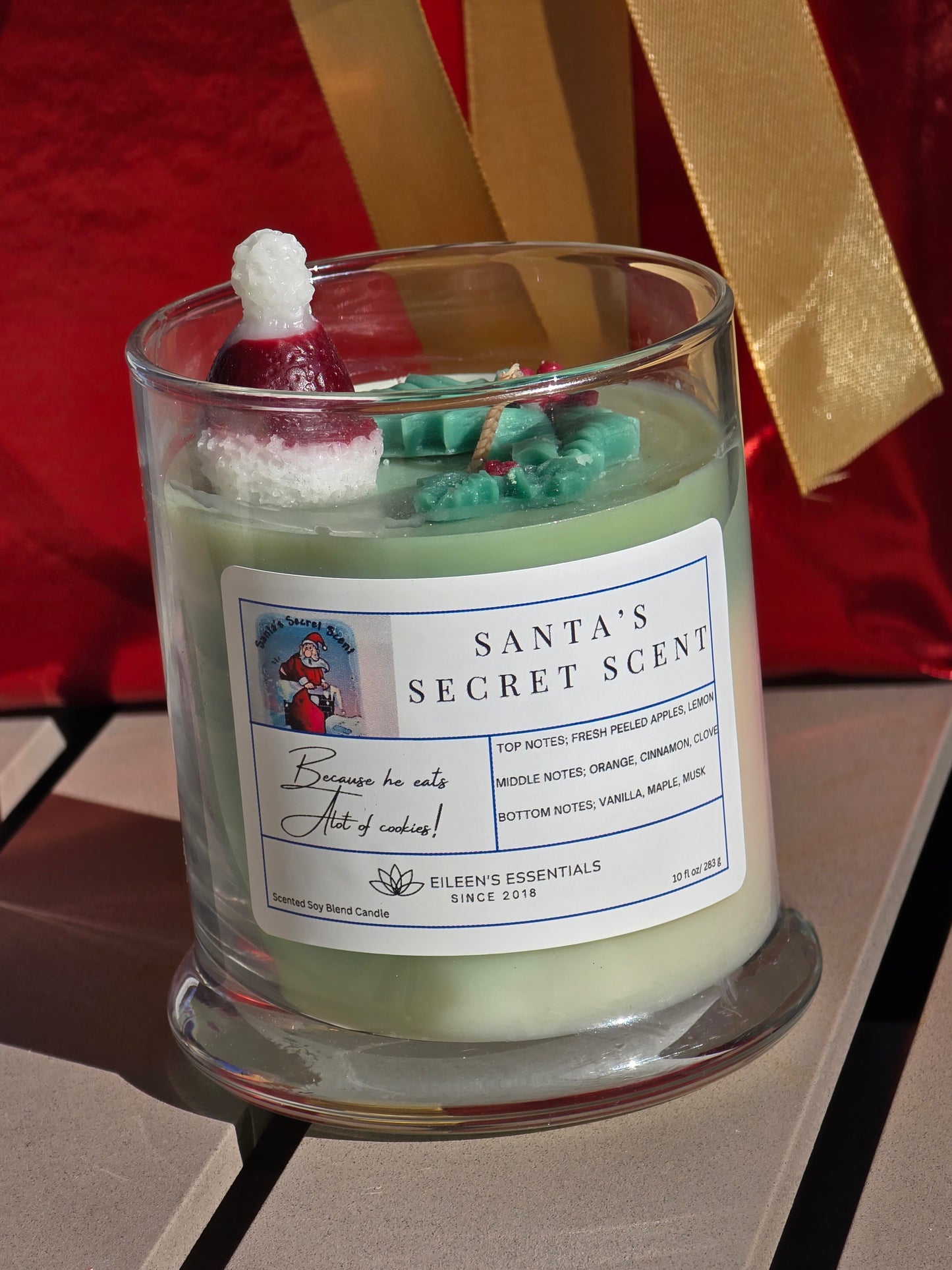 Santa's Secret Scent Soy-Coconut Candle