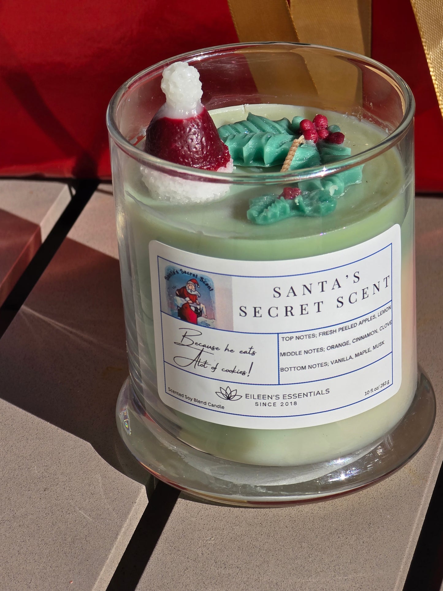 Santa's Secret Scent Soy-Coconut Candle