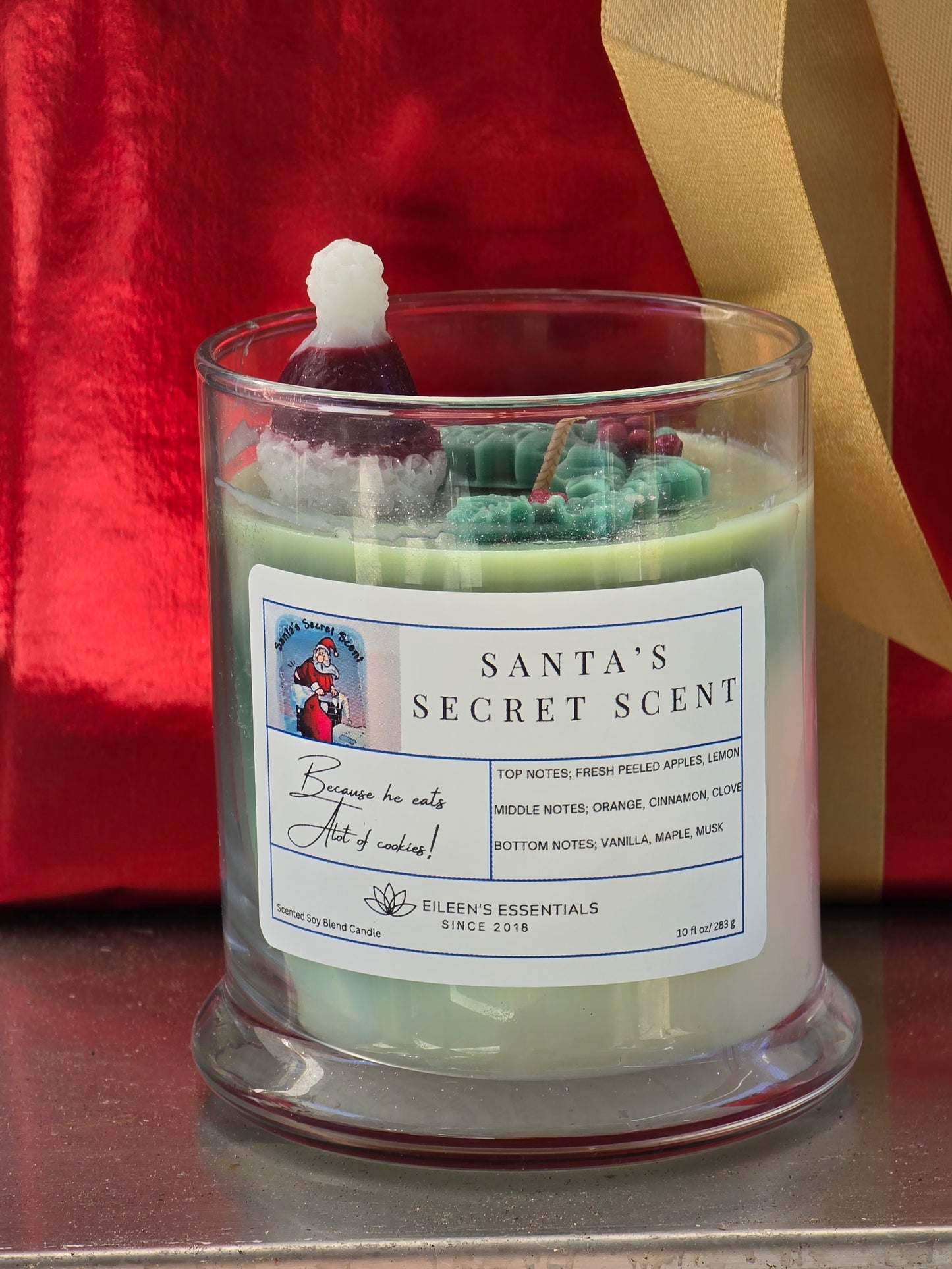Santa's Secret Scent Soy-Coconut Candle