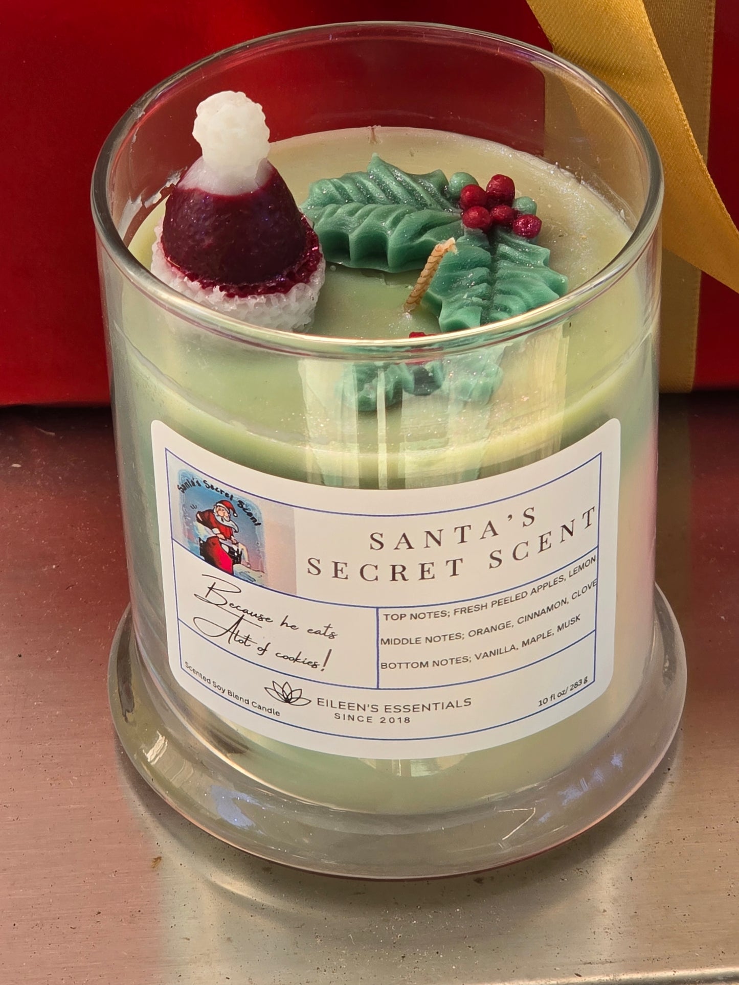 Santa's Secret Scent Soy-Coconut Candle