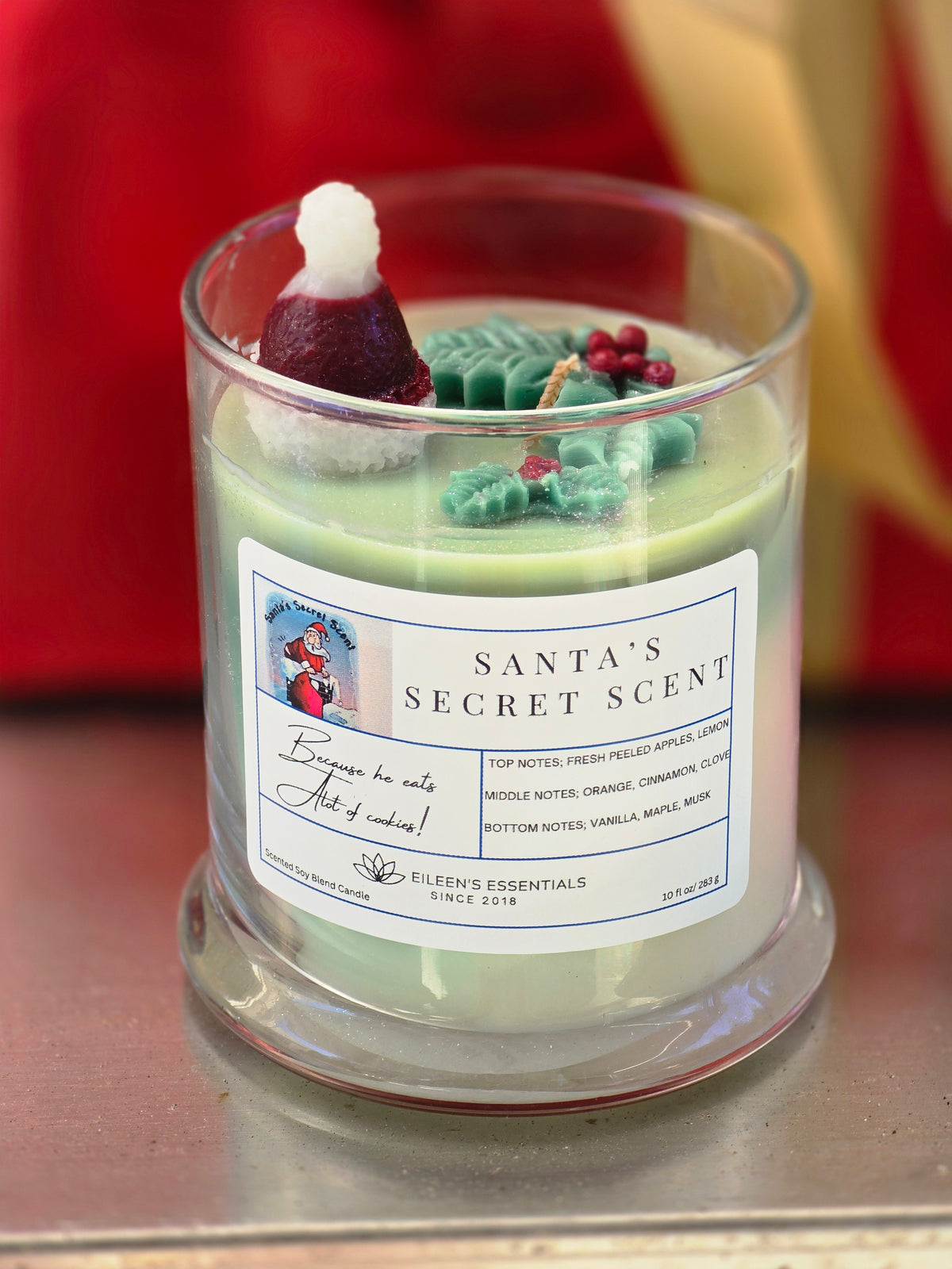Santa's Secret Scent Soy-Coconut Candle