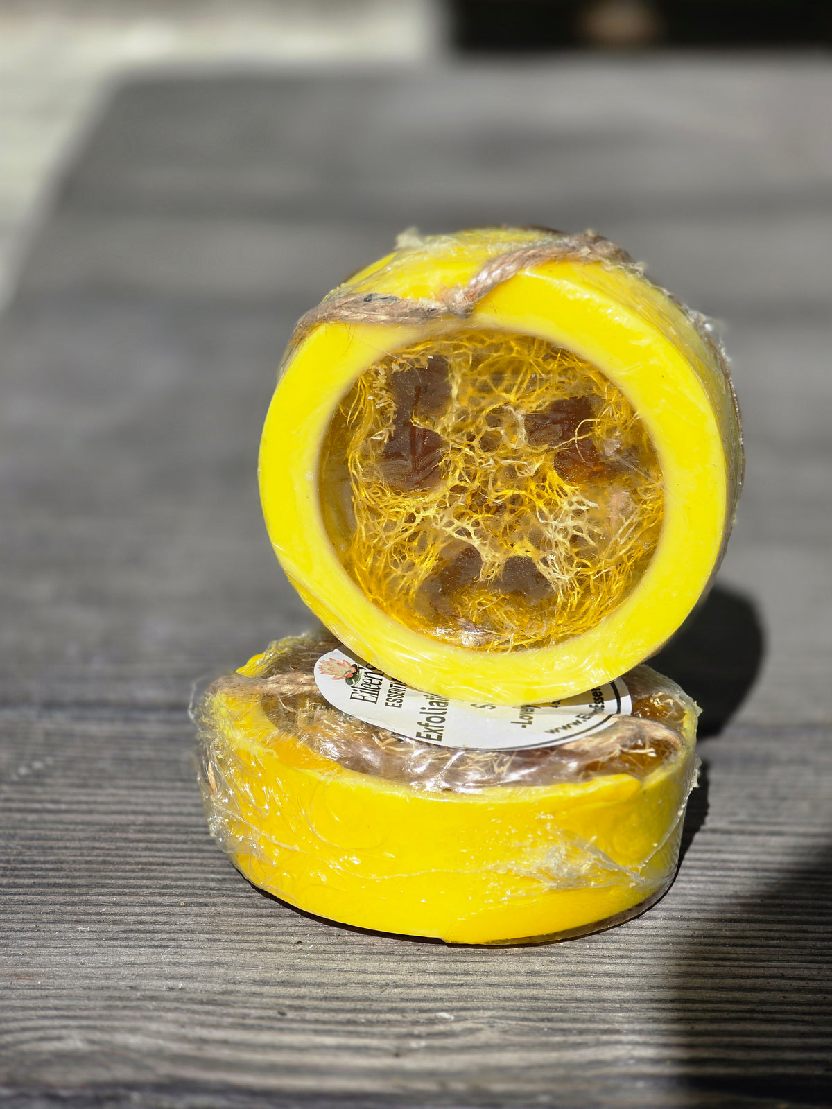 Exfoliating Loofah Soap