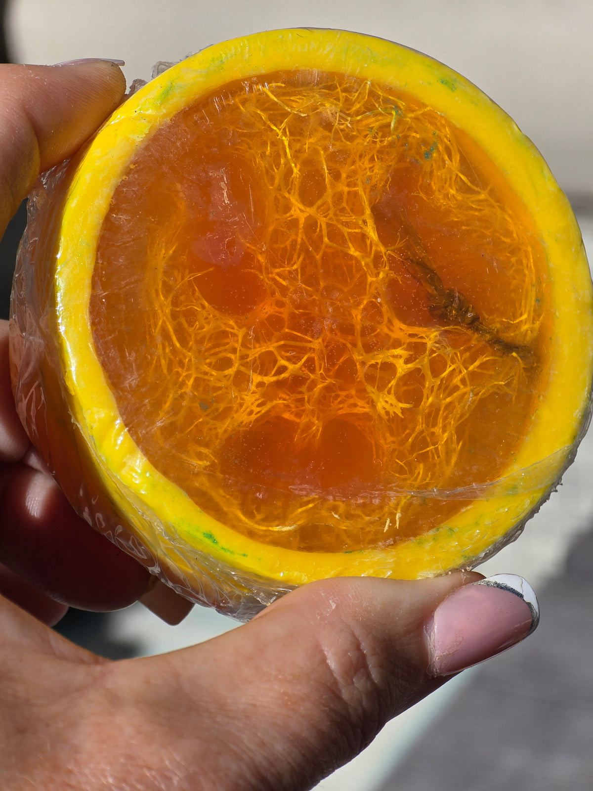 Exfoliating Loofah Soap