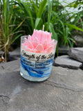 FLOWER CANDLES; The Strength of The Lotus (Multiple Colors)