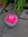 FLOWER CANDLES; The Strength of The Lotus (Multiple Colors)