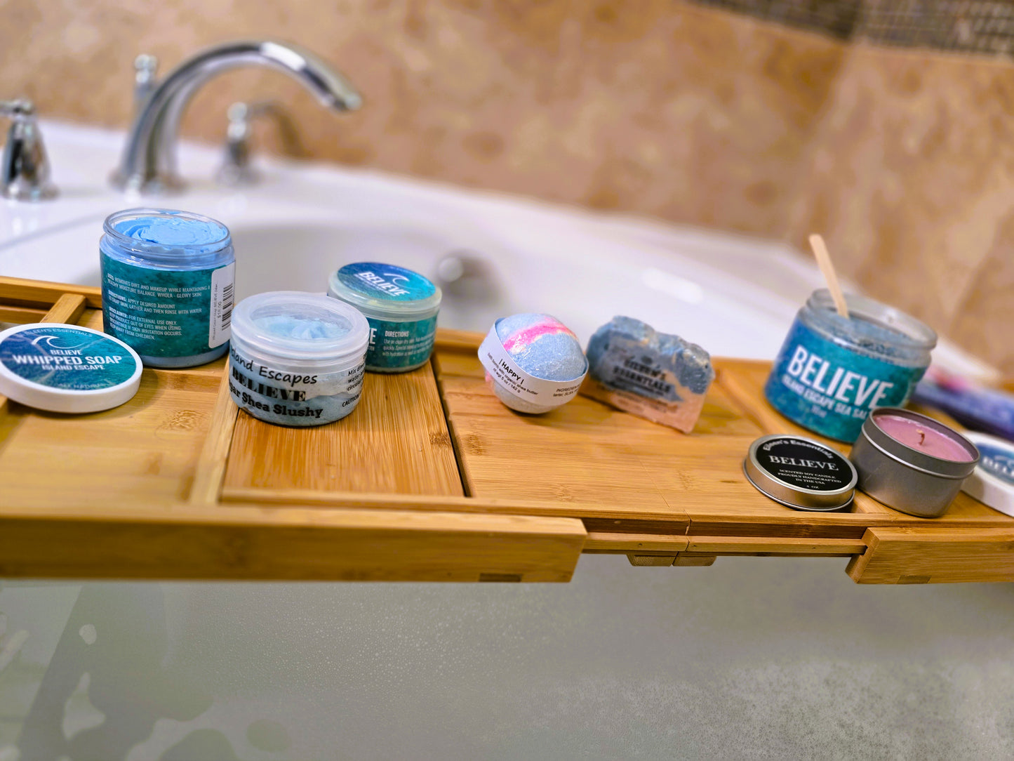Spa Gift Set Combo; BELIEVE (Island Escapes)