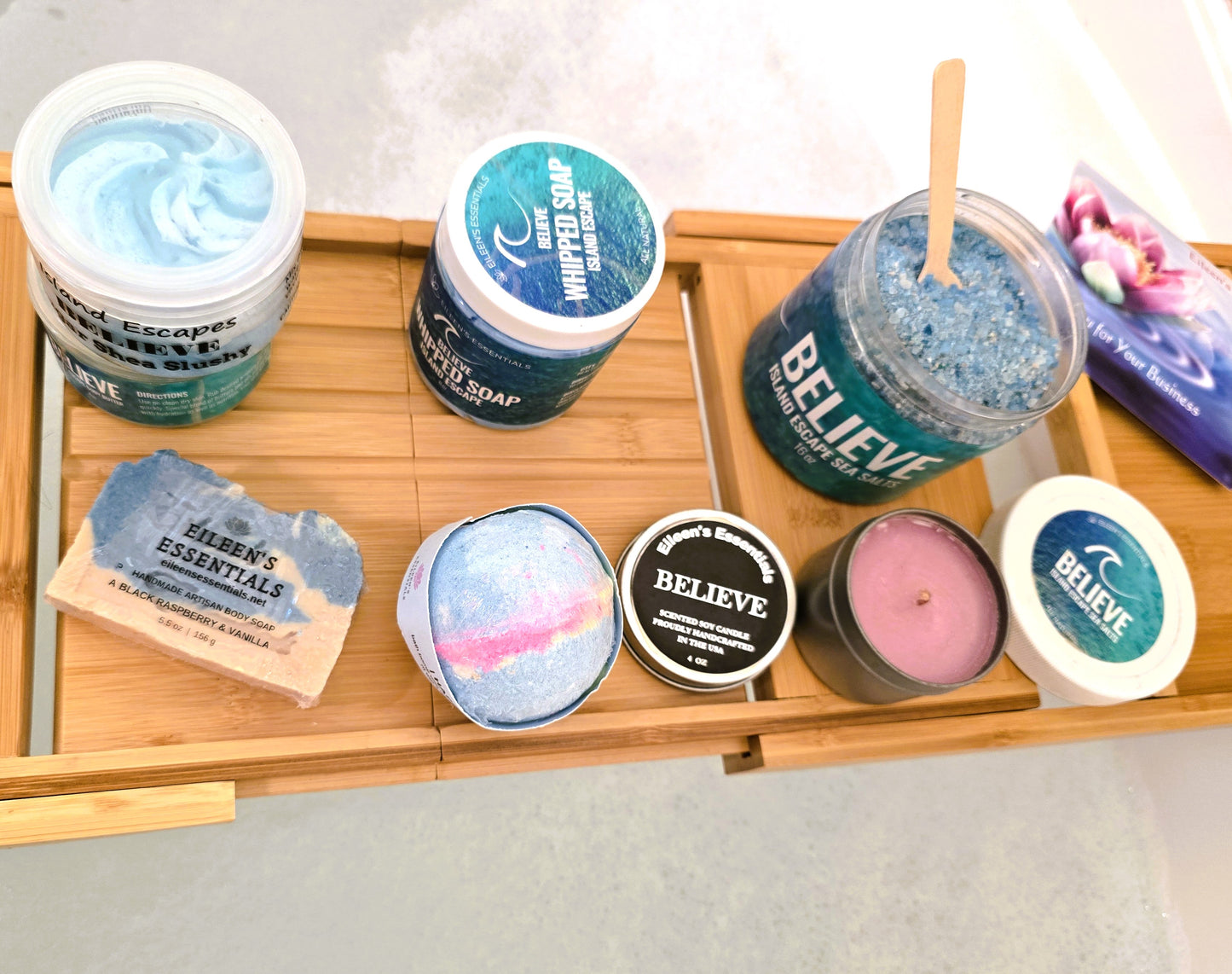 Spa Gift Set Combo; BELIEVE (Island Escapes)