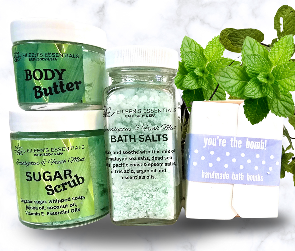 Spa Deal Gift Set; Eucalyptus & Fresh Mint