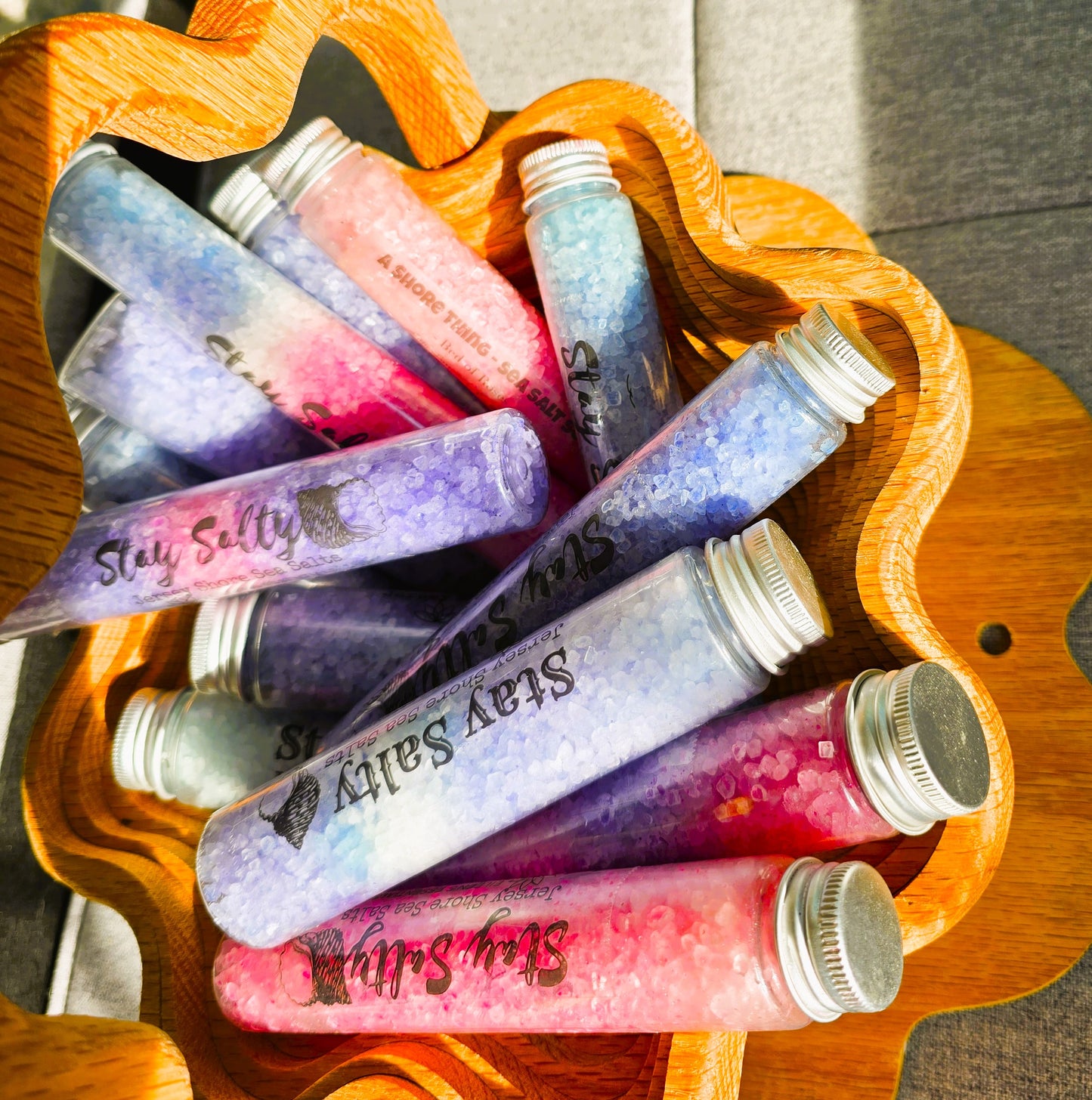 Party Favor Bath Salts in large Test Tubes