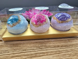 AQUAMARINE GEODE Bath Bomb