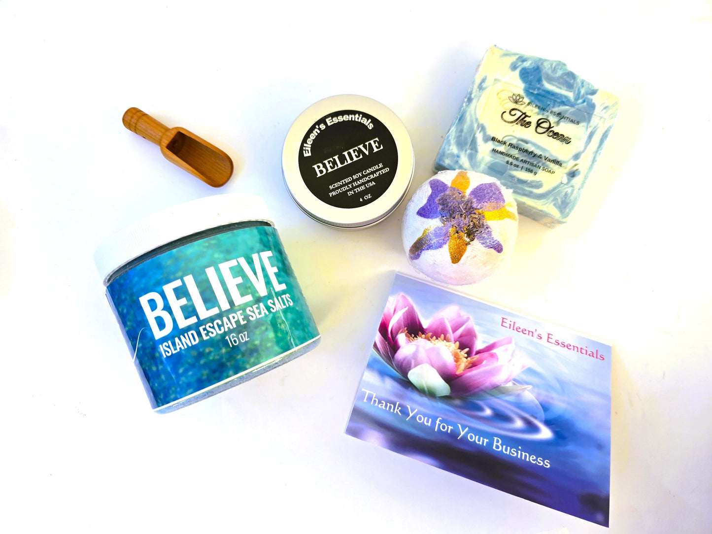 Spa Gift Set; BELIEVE (Island Escapes) Collection