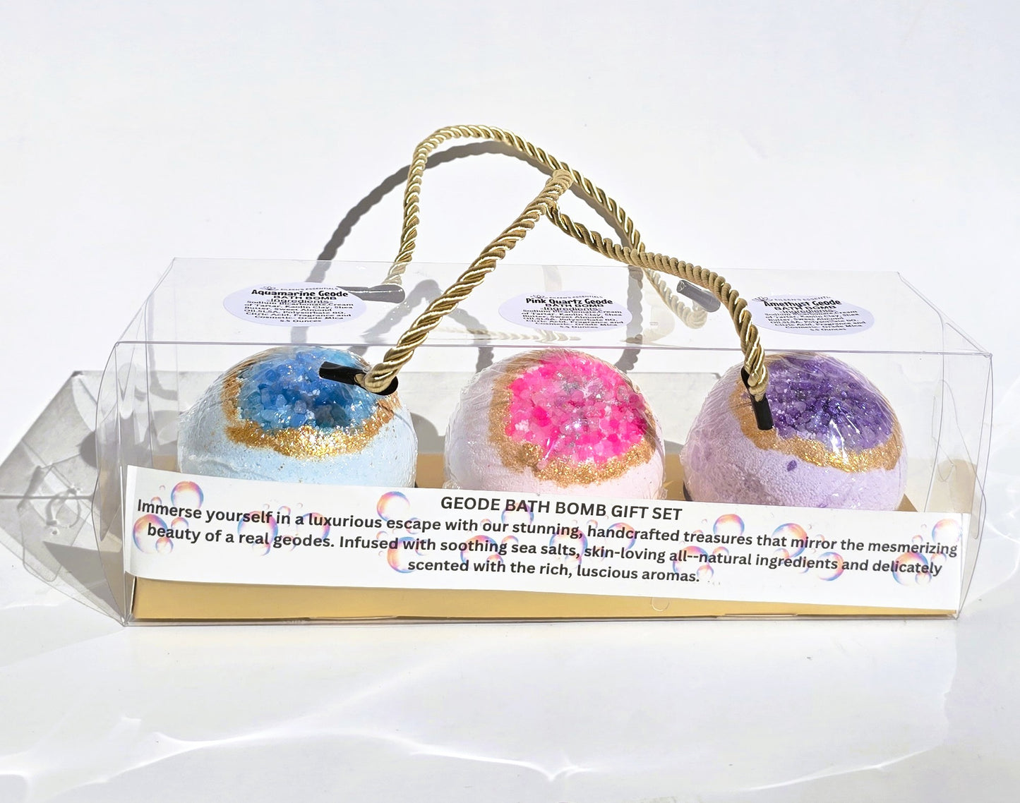 Magical Geode Bath Bomb Gift Set