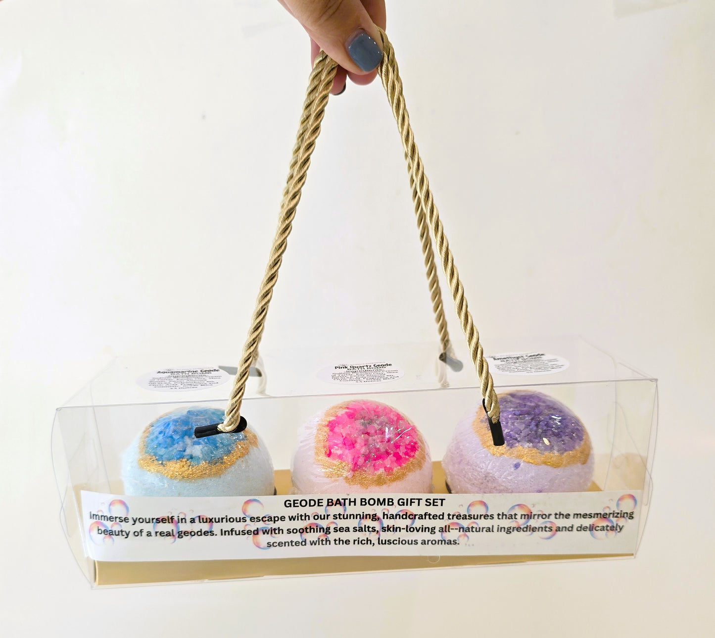Magical Geode Bath Bomb Gift Set