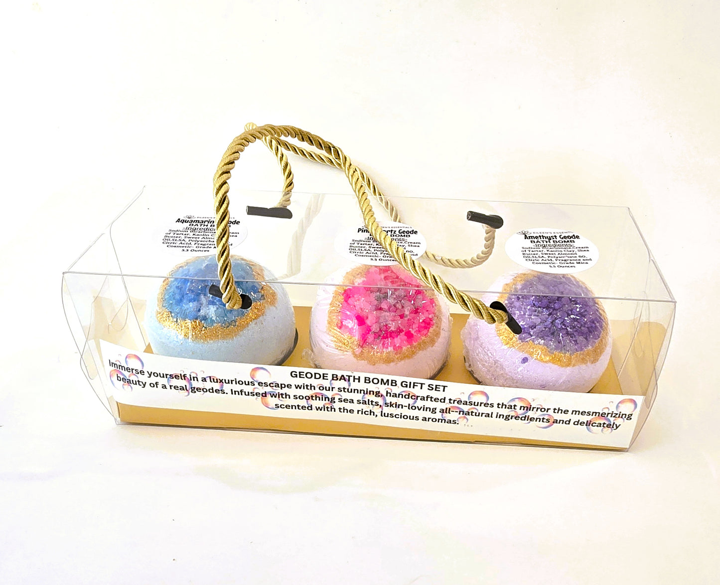 Magical Geode Bath Bomb Gift Set