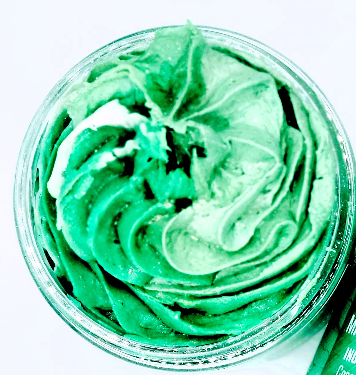 SMALL Whipped Shea Body Butter; GRATEFUL (Matcha Green Tea & Mint)