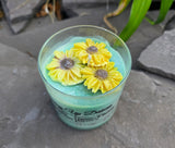 FLOWER CANDLES; Coming Up Daisies (Multiple Colors)
