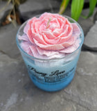 FLOWER CANDLES; Peony Love (Multiple Colors)