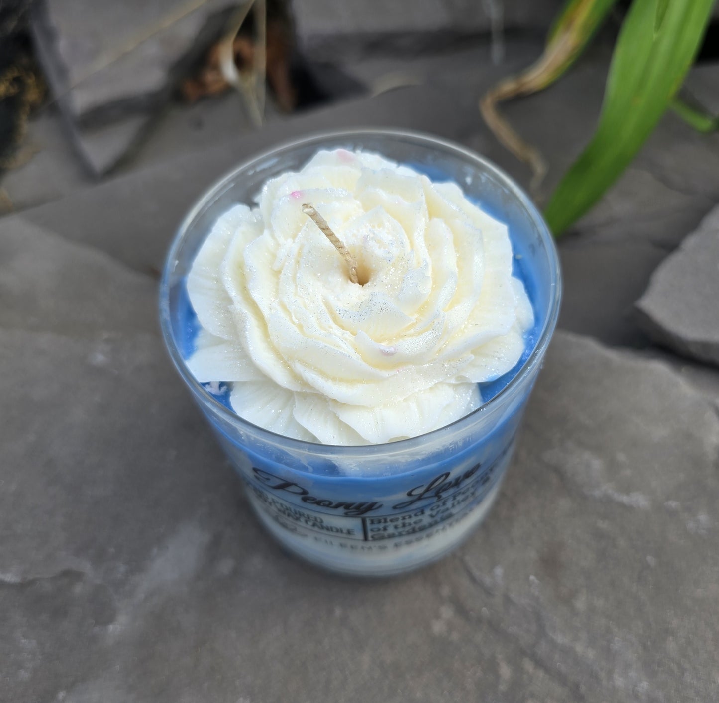 FLOWER CANDLES; Peony Love (Multiple Colors)