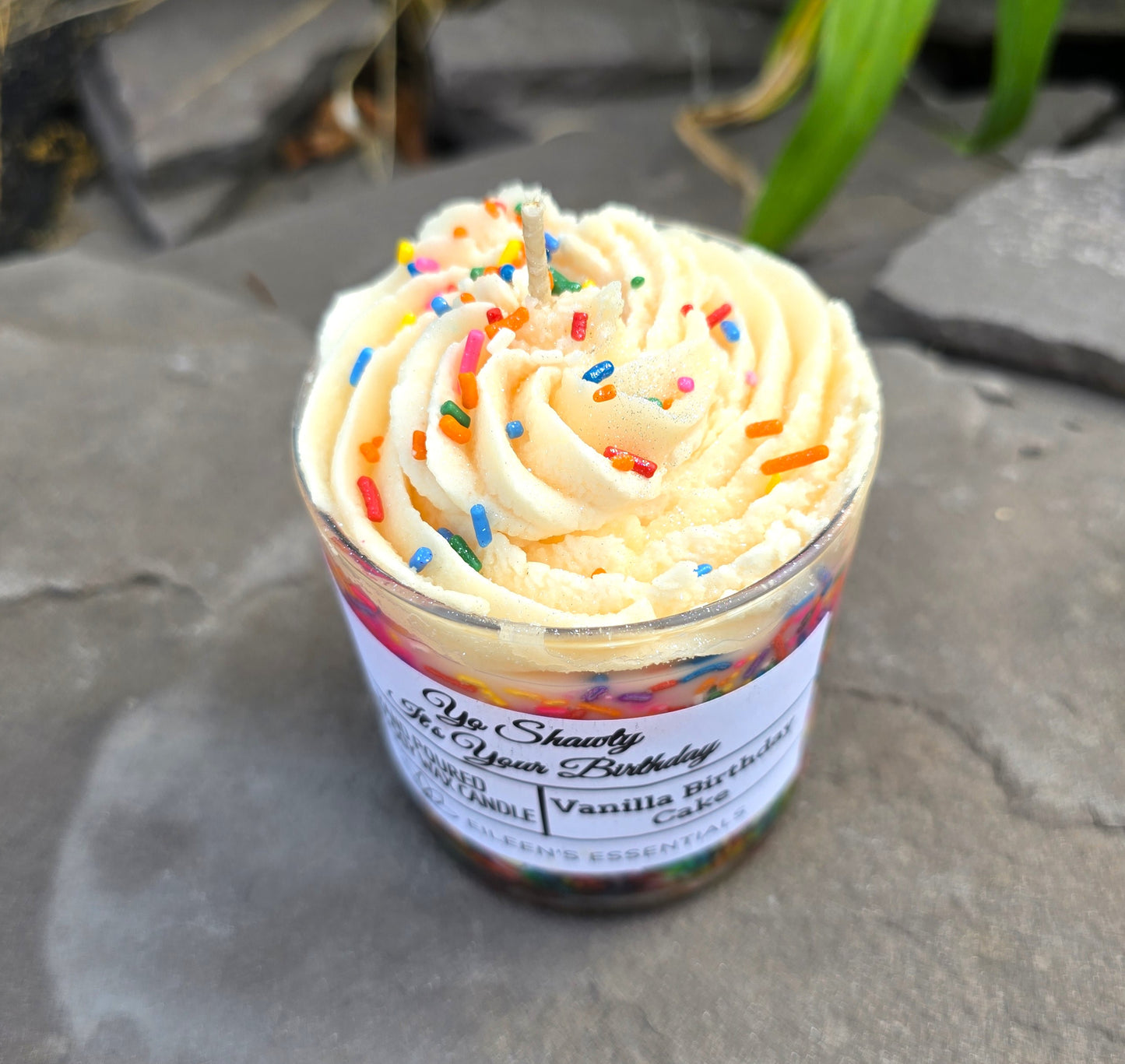 DESSERT CANDLE; Yo Shawty, It's Your Birthday!