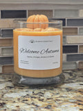 Signature Scent Candle; Welcome Autumn