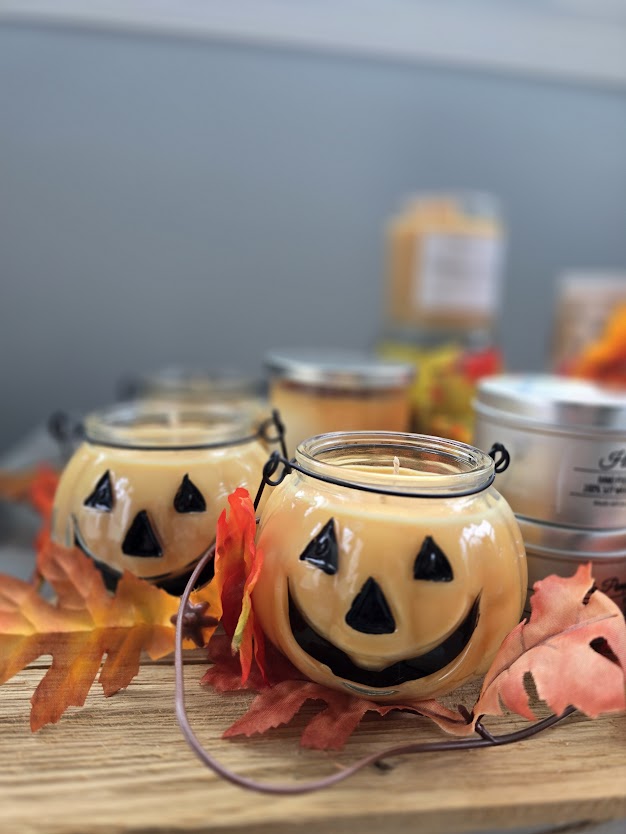Pumpkin Head Travel Candle - Limited Edition