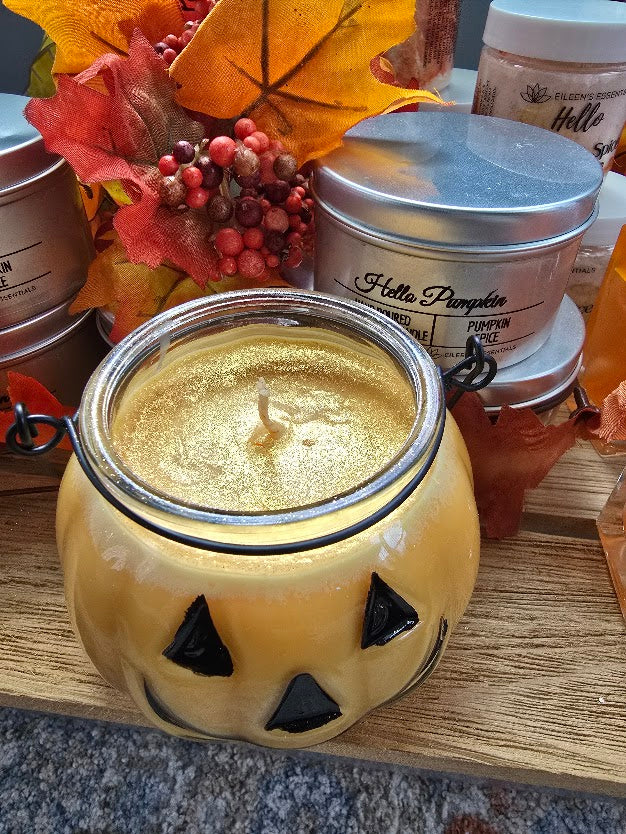 Pumpkin Head Travel Candle - Limited Edition