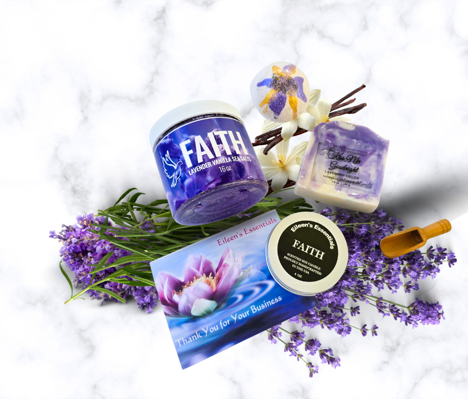 Spa Gift Set; FAITH (Lavender & Vanilla) Collection