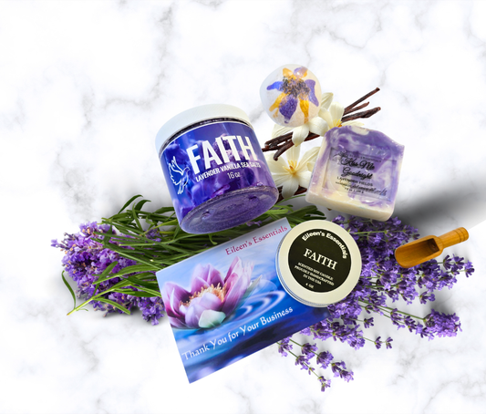 Spa Gift Set; FAITH (Lavender & Vanilla) Collection