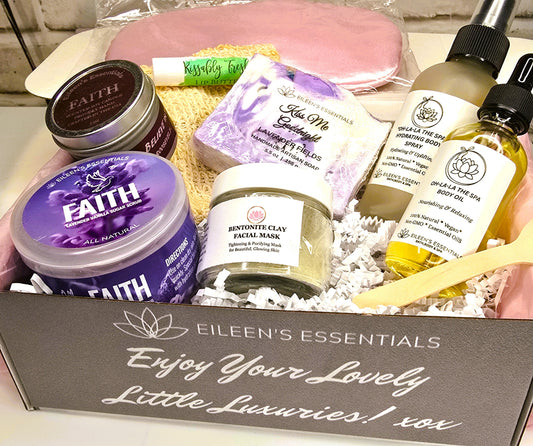 "Serenity & Faith" Spa Day Gift Set