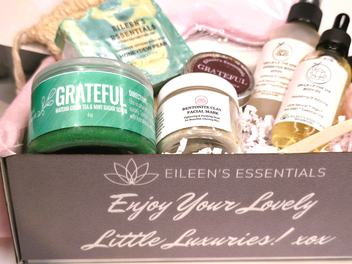 "Grateful For You" Spa Day Gift Set