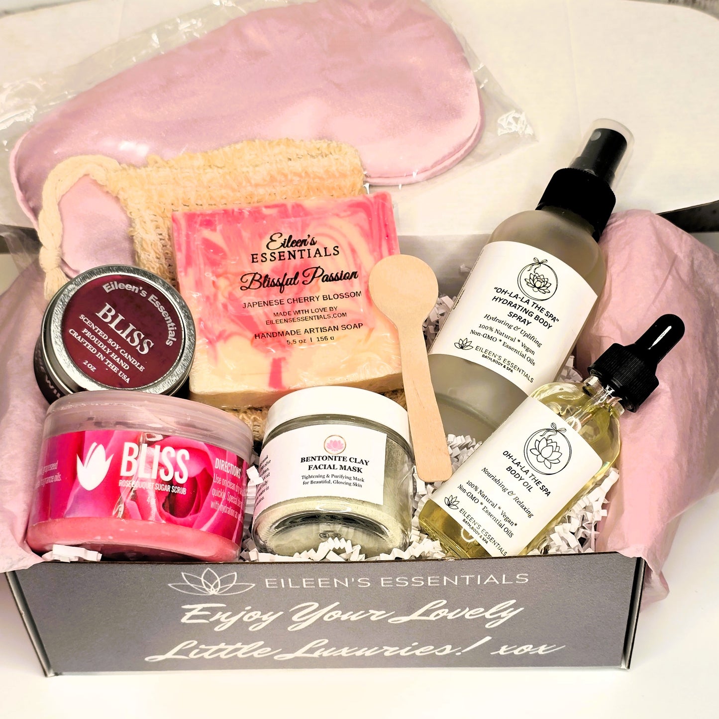 "Blissfully Yours" Spa Day Gift Set