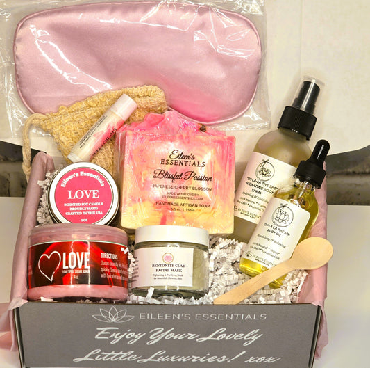 "I Love You" Spa Day Gift Set