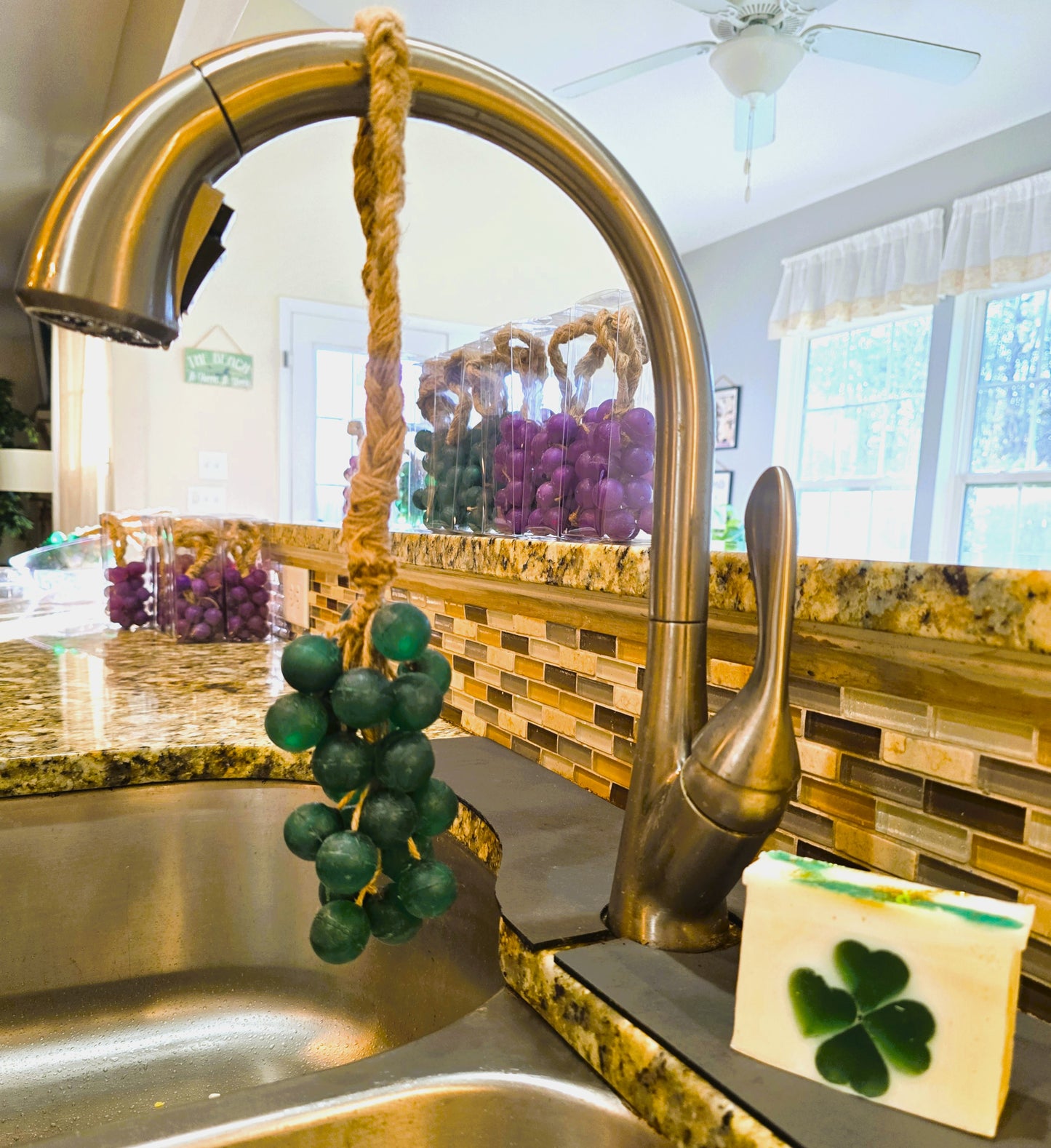 Grapevine Soap (Purple or Green)