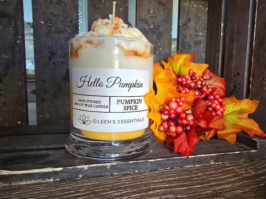 Signature Scent Candle - Hello Pumpkin